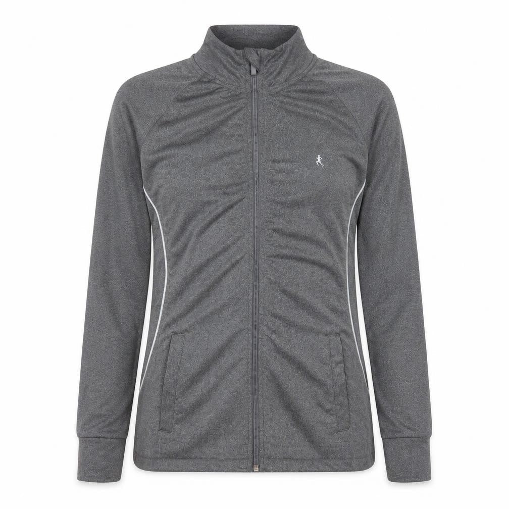 Atmosphere Womens Grey Polyester Full Zip Sweatshirt Size 10