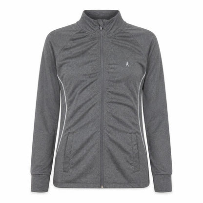 Atmosphere Womens Grey Polyester Full Zip Sweatshirt Size 10