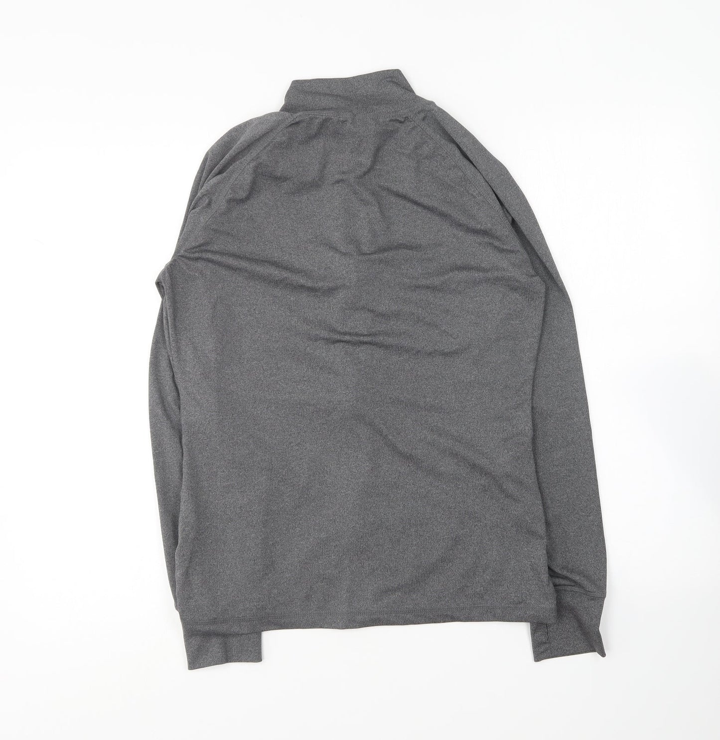 Atmosphere Womens Grey Polyester Full Zip Sweatshirt Size 10