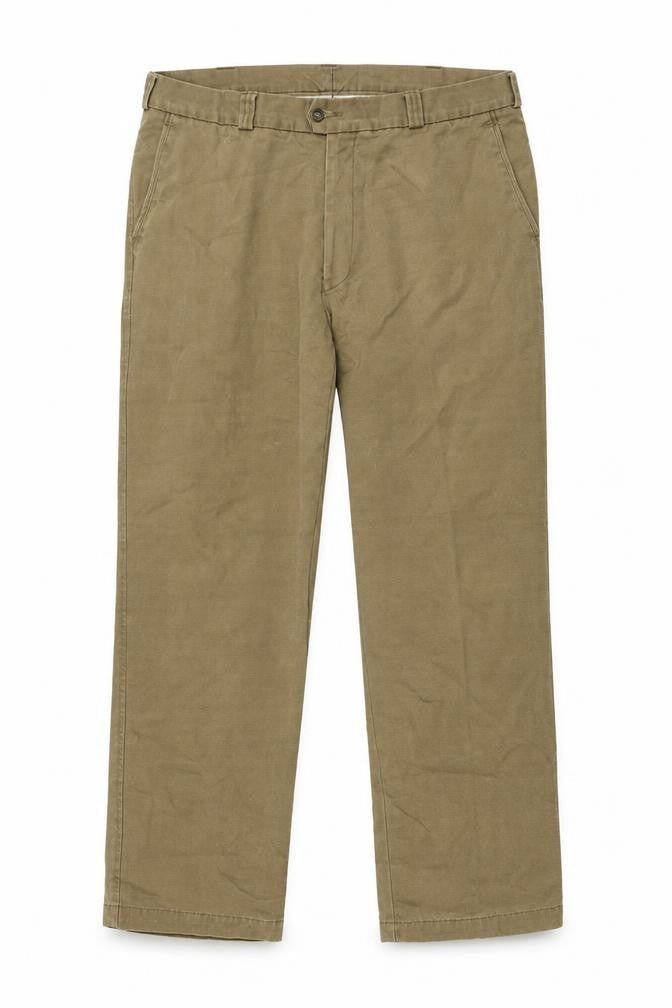 Douglas Mens Brown Polyester Trousers Size 38 in L28 in Regular Zip