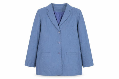 Slimtru Womens Blue Kimono Blazer Size 16 Button