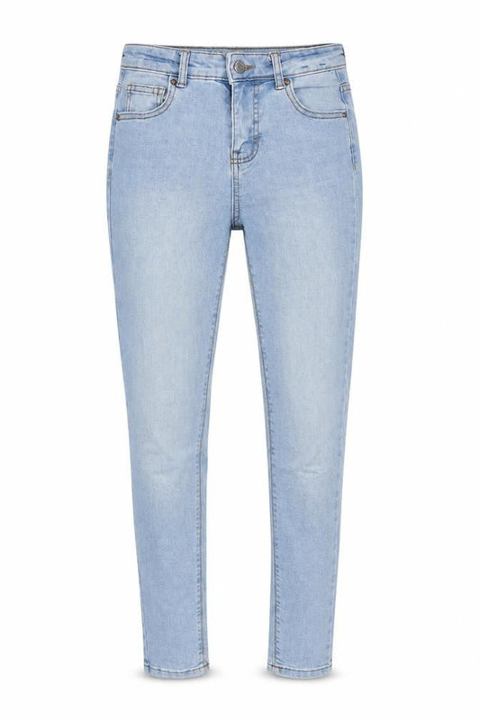 Denim & Co. Womens Blue Cotton Skinny Jeans Size 8 L27 in Regular