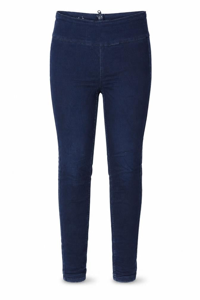 Pieces Womens Blue Cotton Skinny Jeans Size S L30 in Regular Button