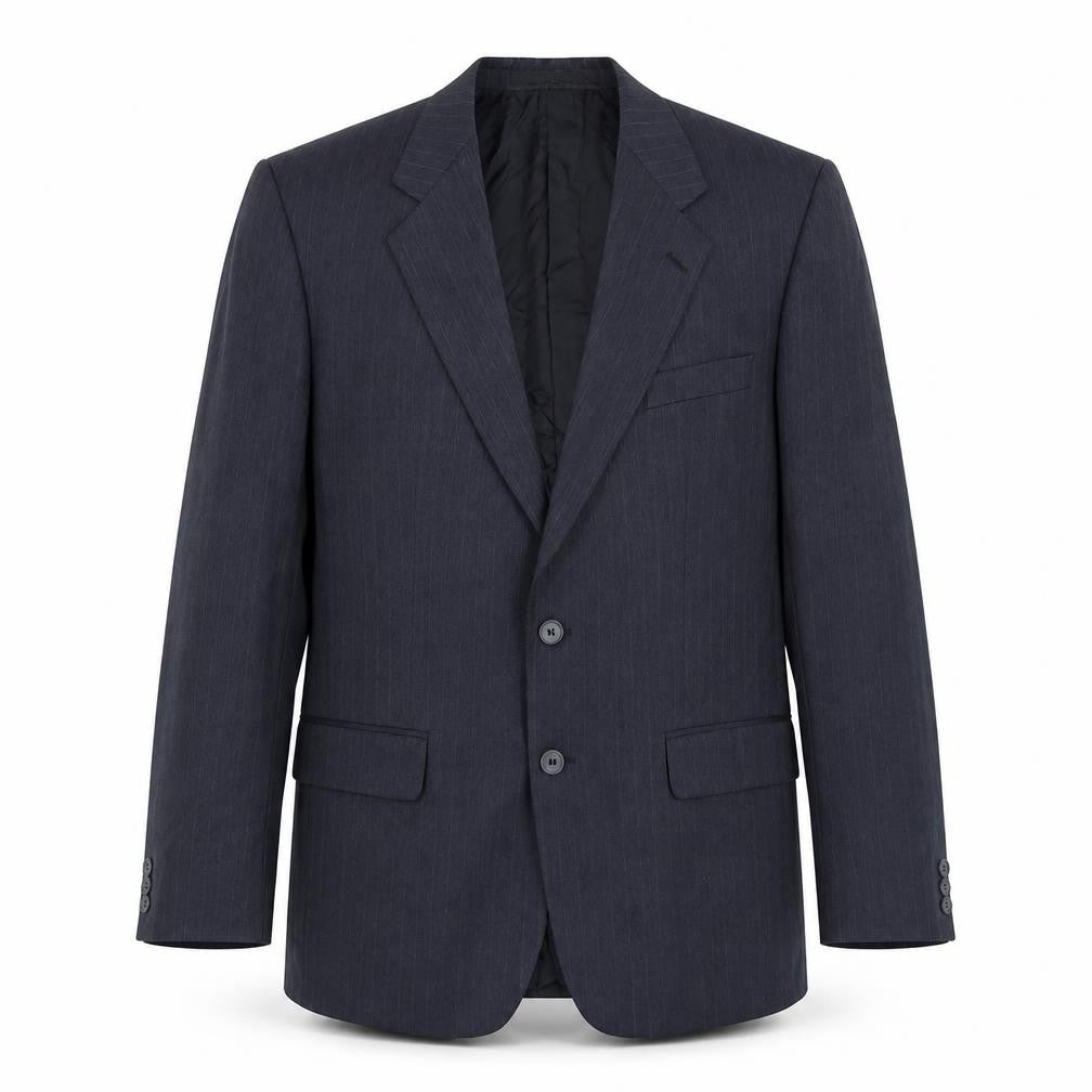 Marks & Spencer Mens Blue Wool Jacket Suit Jacket Size 40