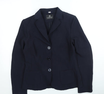 Preloved LEBEK Womens Blue Jacket Size 12 - Front