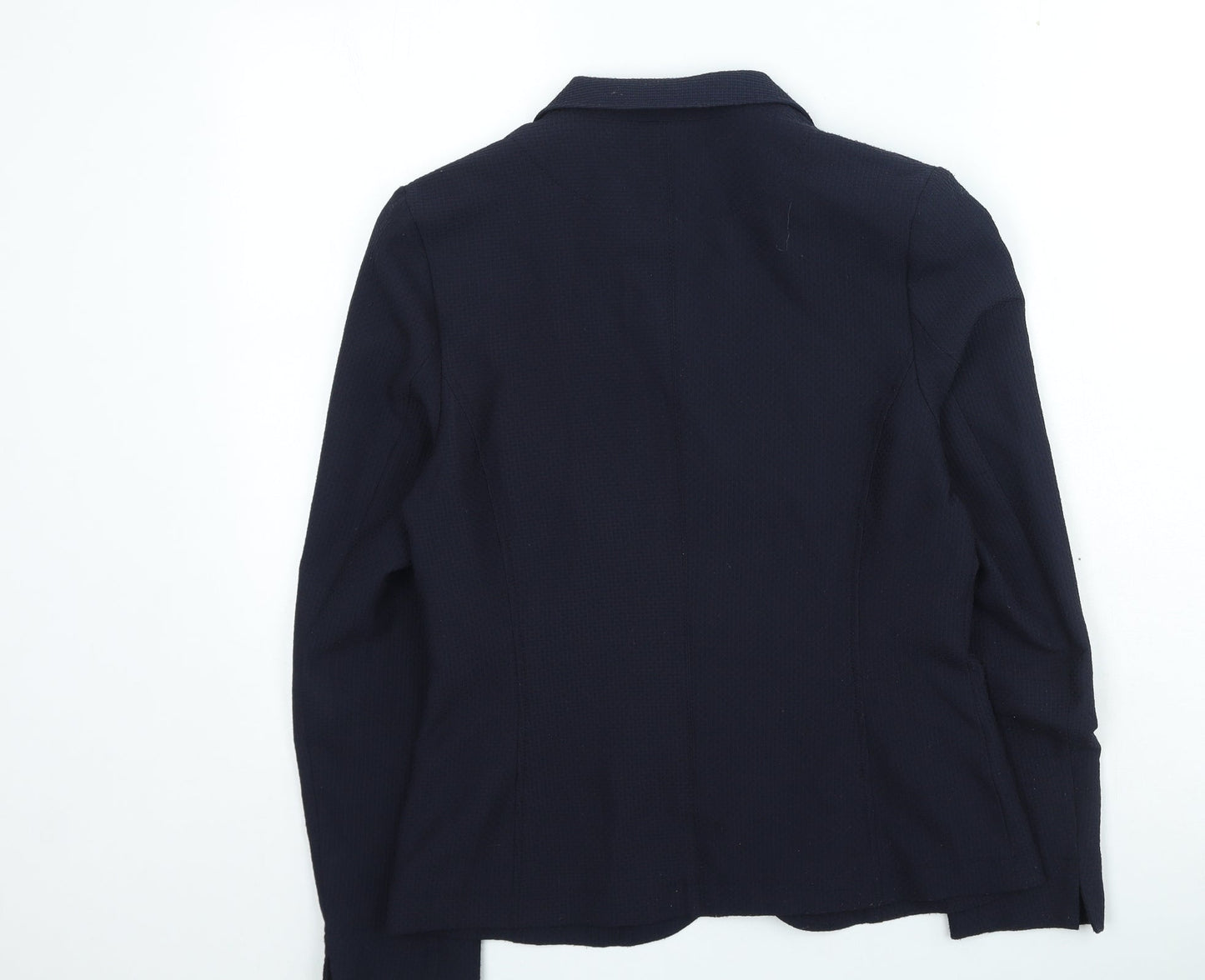 LEBEK Womens Blue Jacket Size 12