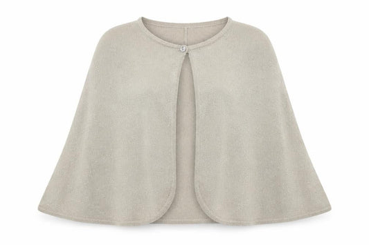 Kaliko Womens Gold Round Neck Viscose Shrug Jumper Size 18