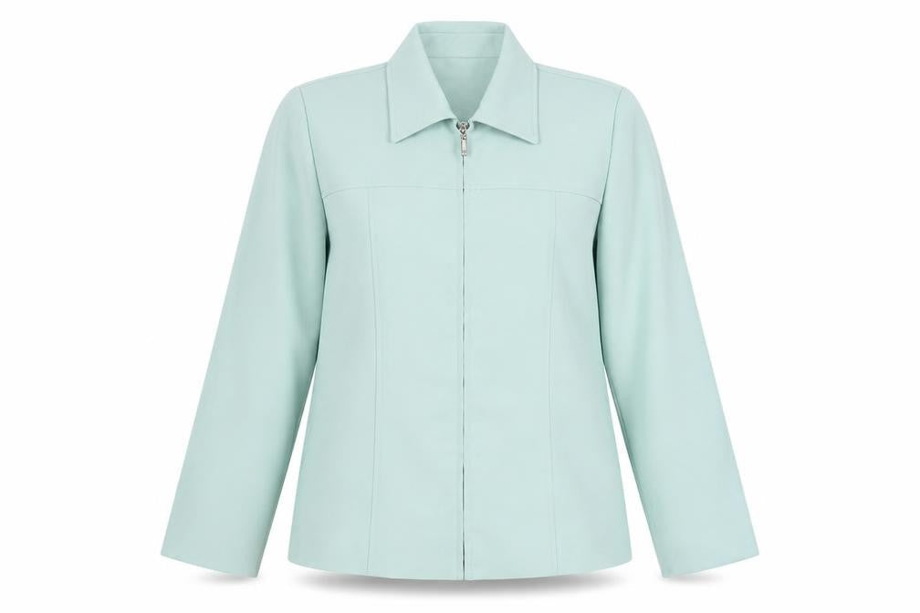 Classics Womens Green Jacket Blazer Size 14 Zip