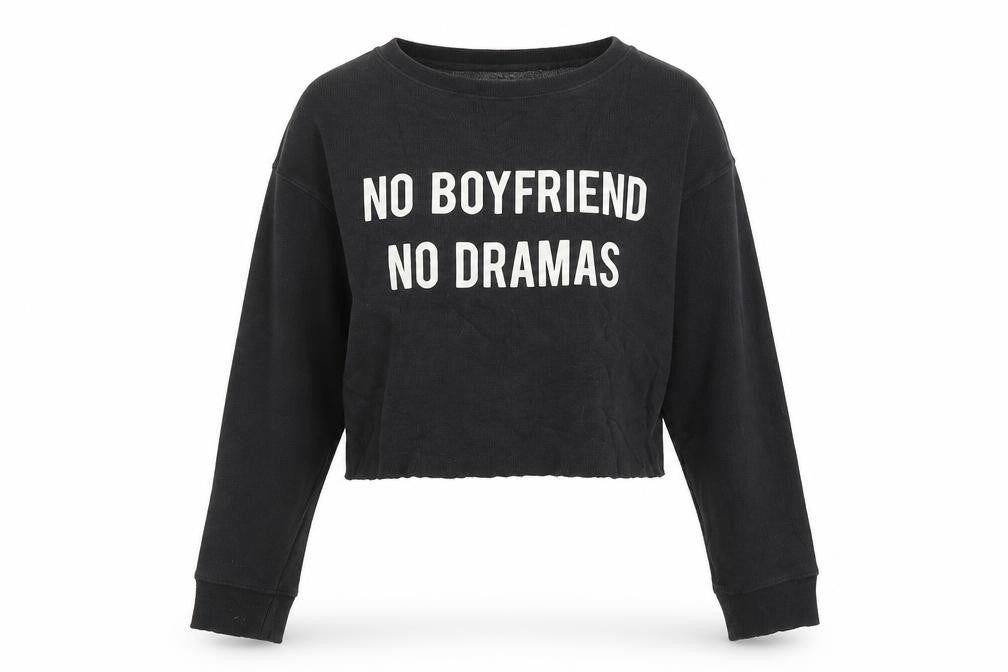 Pull&Bear Womens Grey Round Neck Viscose Pullover Jumper Size S - No Boyfriends No Drama