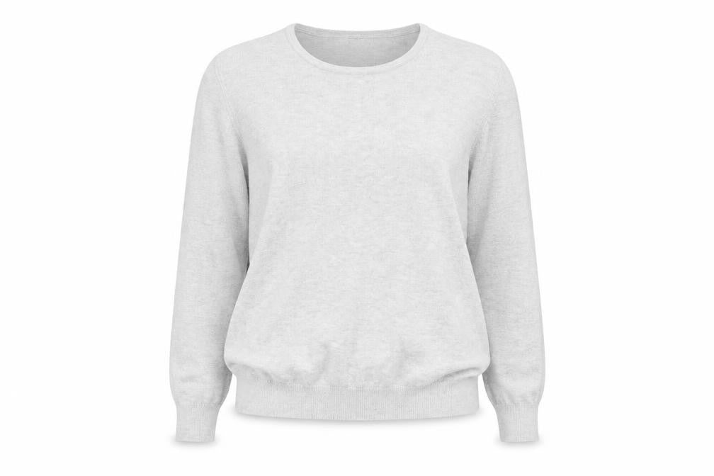 Capsule Womens Grey Round Neck Viscose Pullover Jumper Size 12