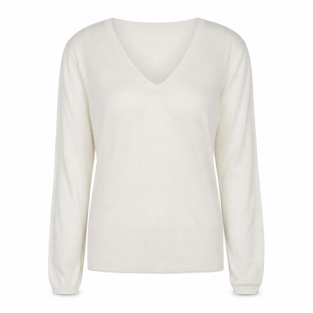 Autograph Womens White Modal Pullover Sweatshirt Size 12