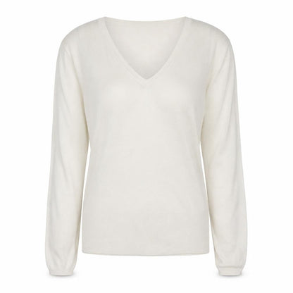 Autograph Womens White Modal Pullover Sweatshirt Size 12