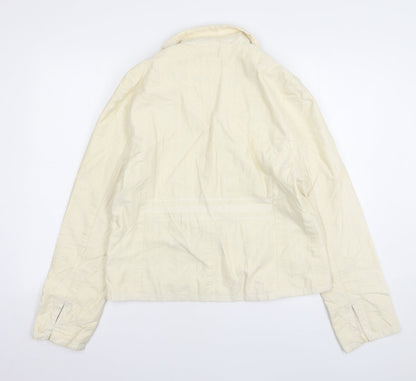 Atmosphere Womens Beige Cotton Jacket Blazer Size 16