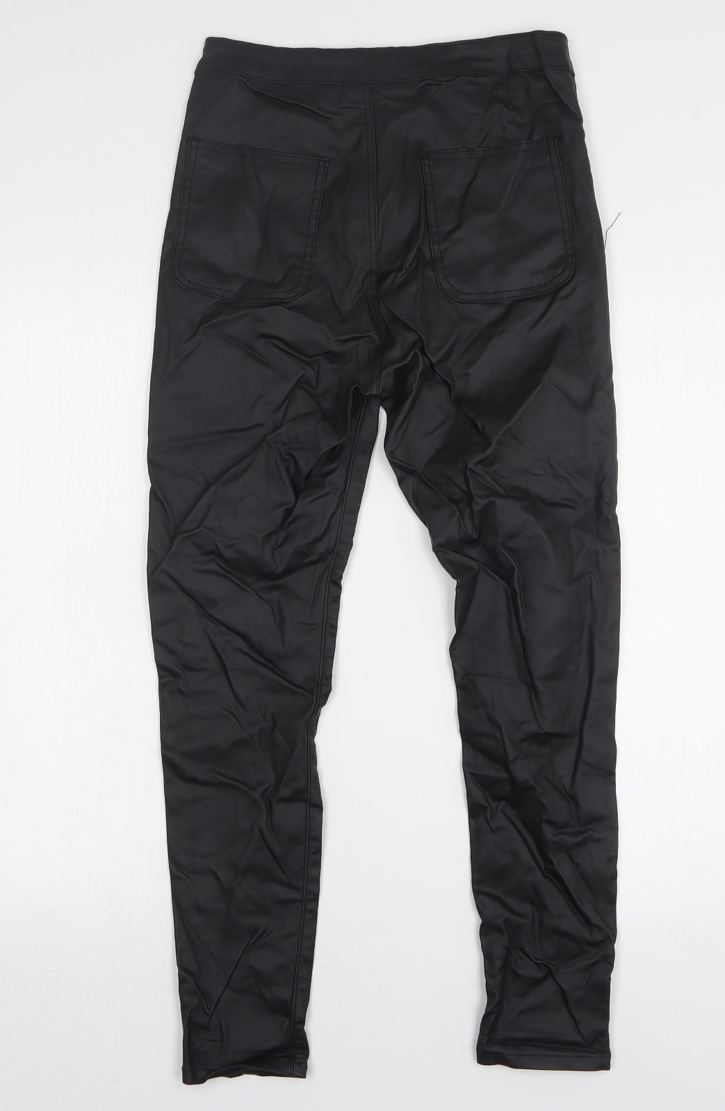 Momokrom Womens Black Viscose Skinny Jeans Size 12 L27 in Regular