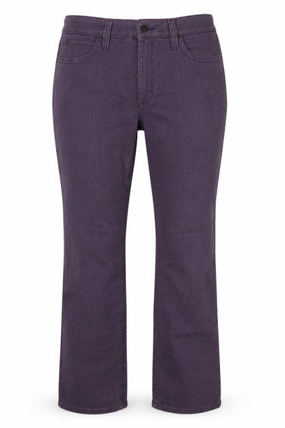 MAC Womens Purple Cotton Bootcut Jeans Size 36 L31 in Regular Button