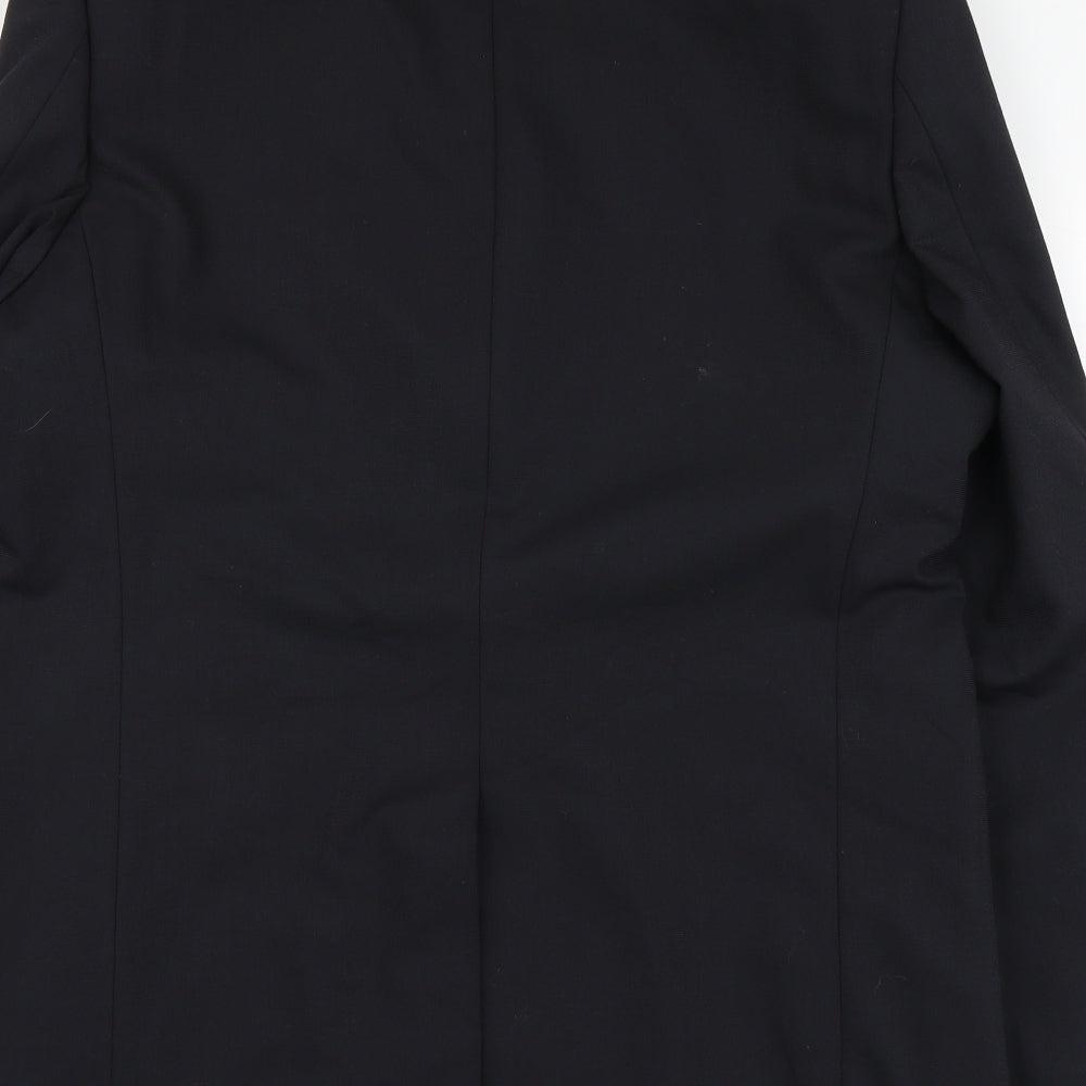 Marks and Spencer Mens Blue Polyester Jacket Suit Jacket Size 2XL