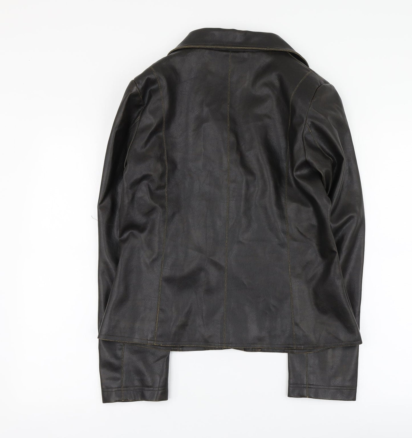New Look Womens Brown Jacket Size 14