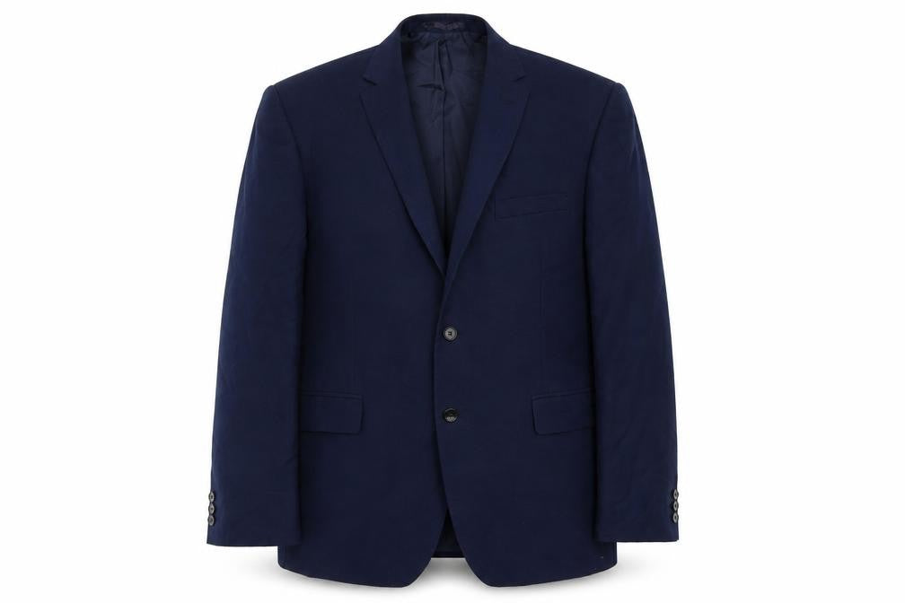 Scott&Taylor Mens Blue Polyester Jacket Suit Jacket Size 44