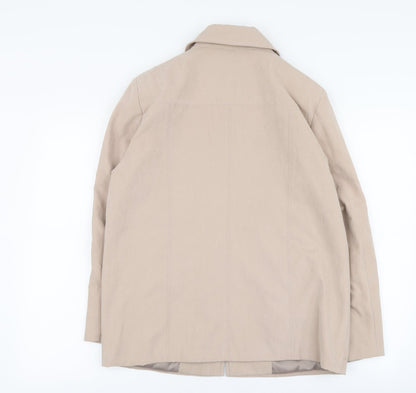 JBC Collection Womens Beige Jacket Size 10