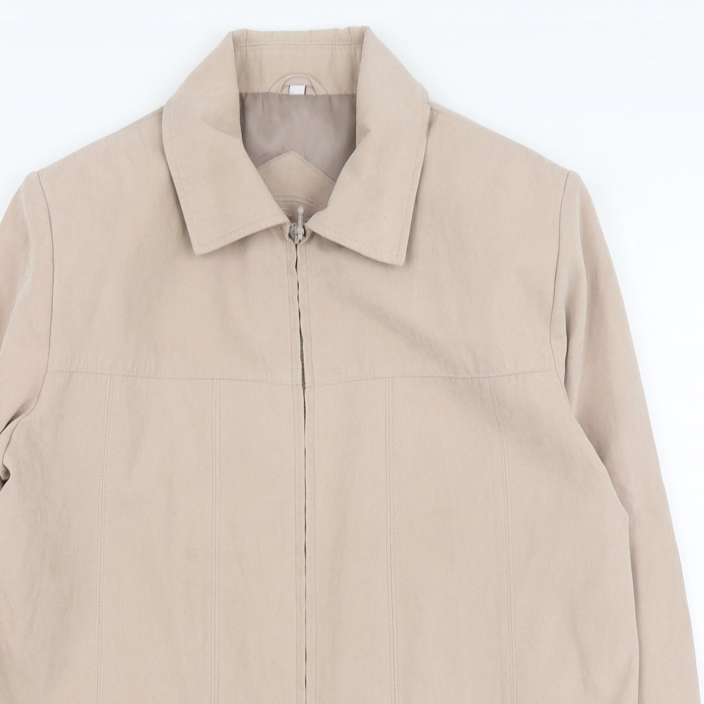 JBC Collection Womens Beige Jacket Size 10
