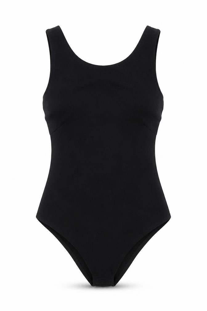 Daisy Street Womens Black Polyester Bodysuit One-Piece Size S