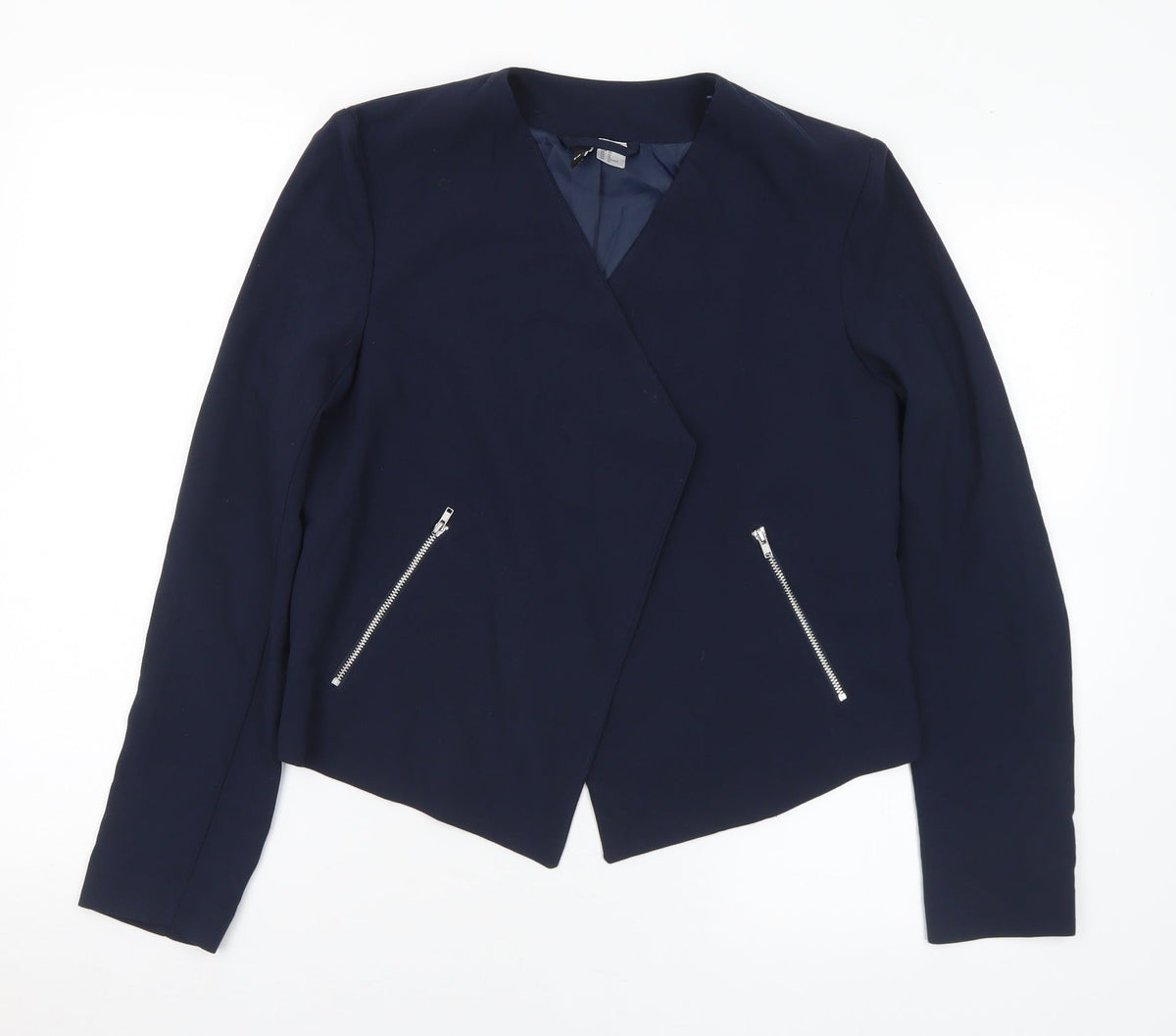 H&M Womens Blue Jacket Size 12