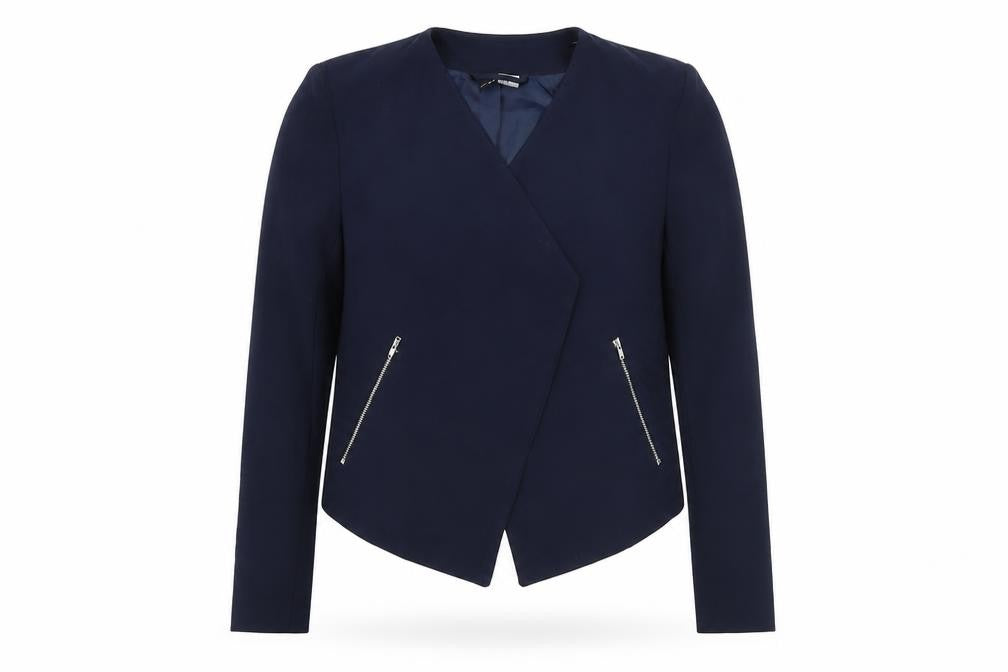 H&M Womens Blue Jacket Size 12