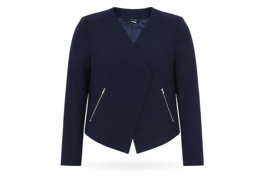 H&M Womens Blue Jacket Size 12