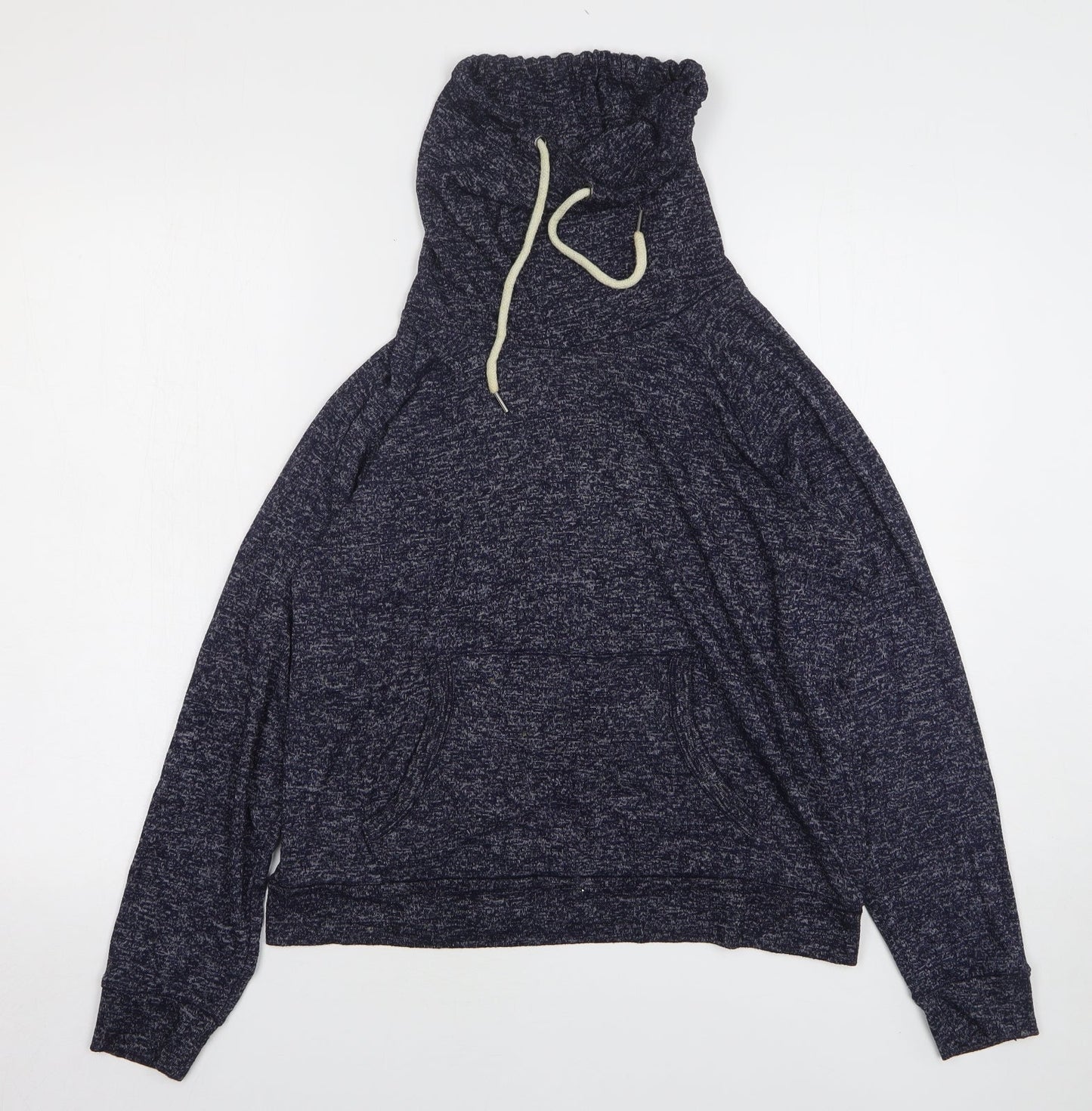 Atmosphere Womens Blue Polyester Pullover Sweatshirt Size 14