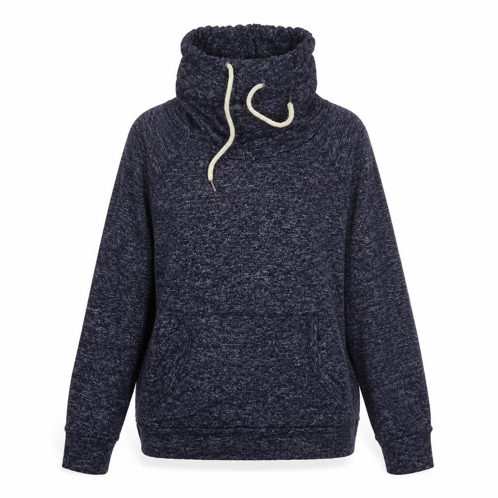 Atmosphere Womens Blue Polyester Pullover Sweatshirt Size 14