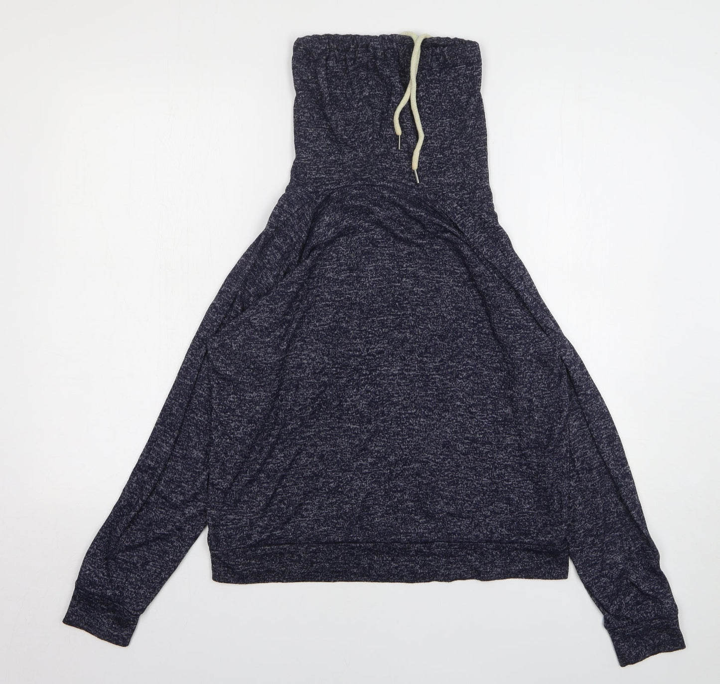 Atmosphere Womens Blue Polyester Pullover Sweatshirt Size 14