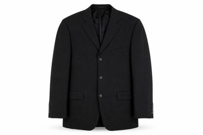 Armando Mens Grey Wool Jacket Suit Jacket Size 40