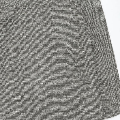 Viz A Viz Womens Grey Roll Neck Acrylic Pullover Jumper Size 12