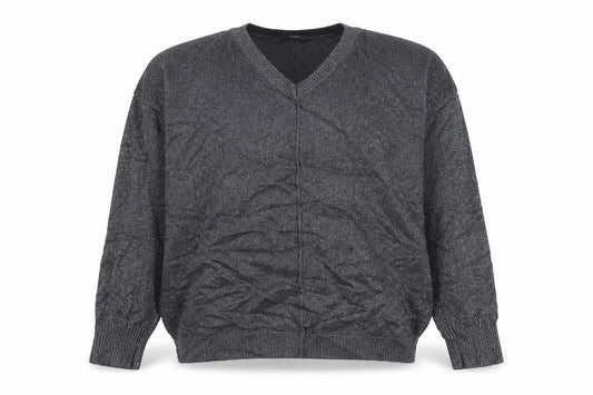 Wallis Womens Grey Round Neck Viscose Pullover Jumper Size M