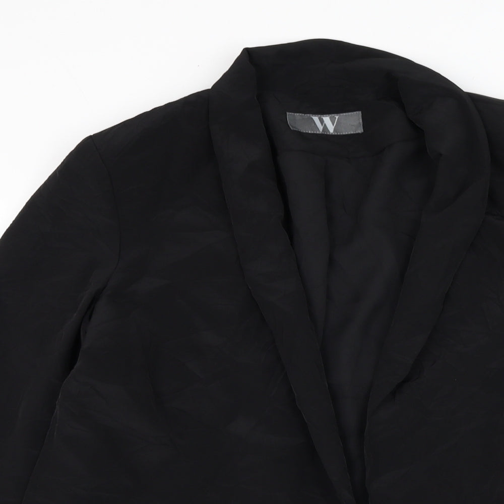 BHS Womens Black Jacket Blazer Size 14
