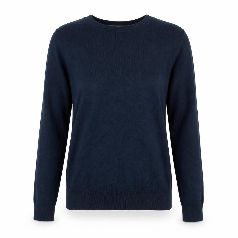 NEXT Womens Blue Round Neck Polyester Pullover Jumper Size 8