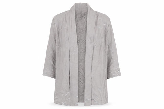 H&M Womens Grey Viscose Jacket Blazer Size M