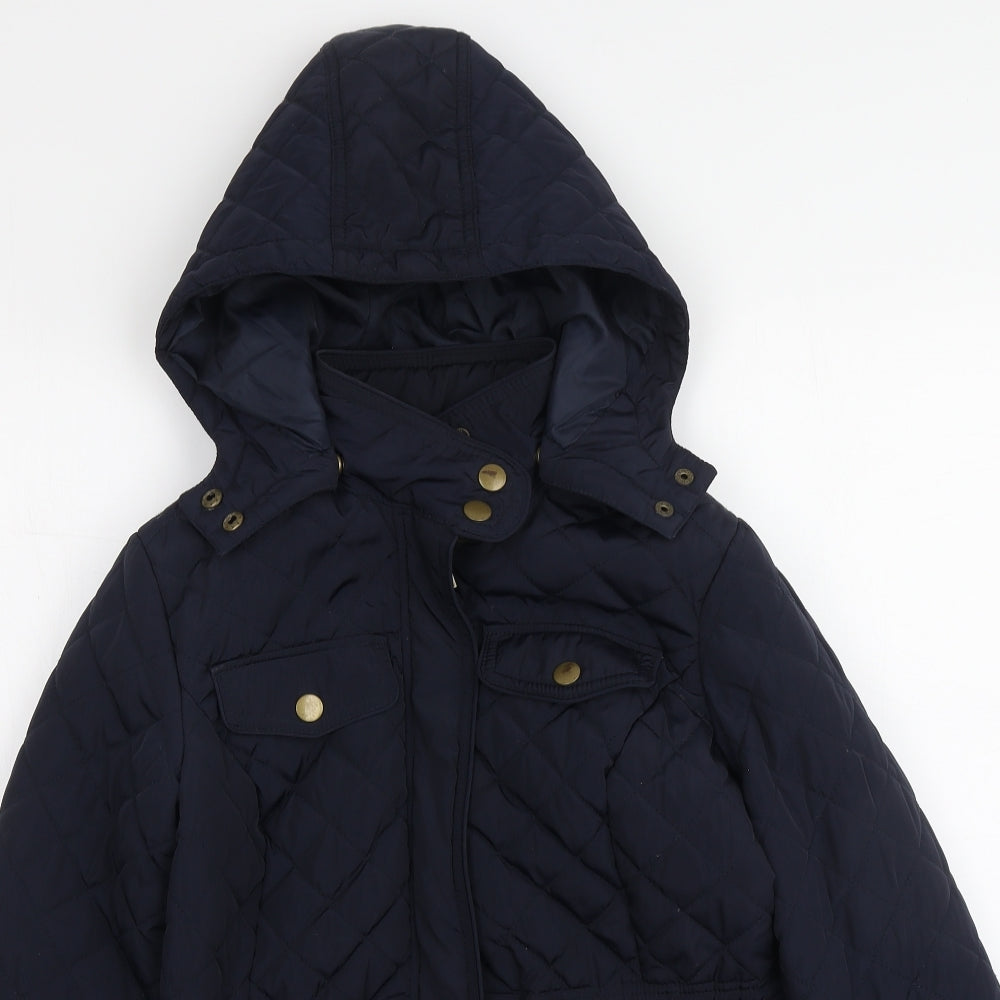 Red Herring Womens Blue Jacket Size 8