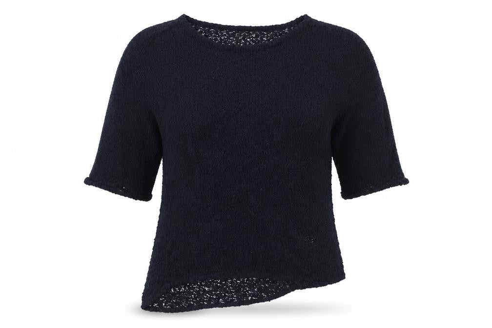 Originals Womens Blue Boat Neck Polyester Pullover Jumper Size M