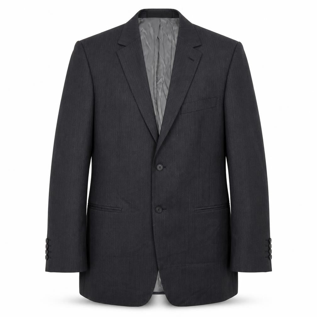 Marks & Spencer Mens Grey Wool Jacket Blazer Size 40