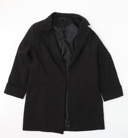 Preloved Lipsy Womens Black Jacket Size 8 - Front