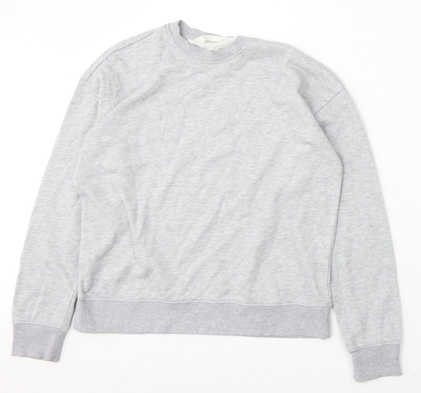 Primark Womens Grey Cotton Pullover Sweatshirt Size 6