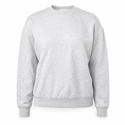 Primark Womens Grey Cotton Pullover Sweatshirt Size 6