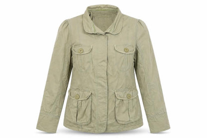 South Boutique Womens Green Jacket Size 14 Button