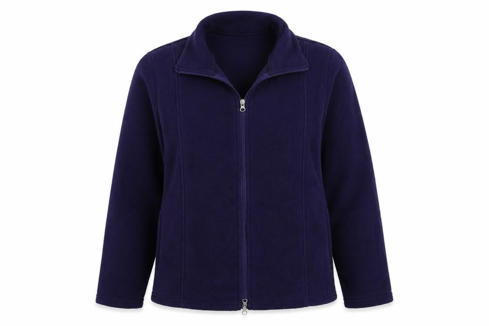 Anne De Lancay Womens Purple Jacket Size S Zip