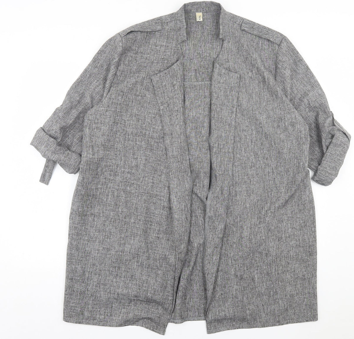 New Light Womens Grey Jacket Size 3XL
