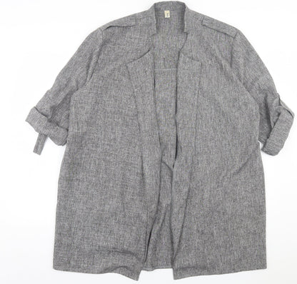 New Light Womens Grey Jacket Size 3XL