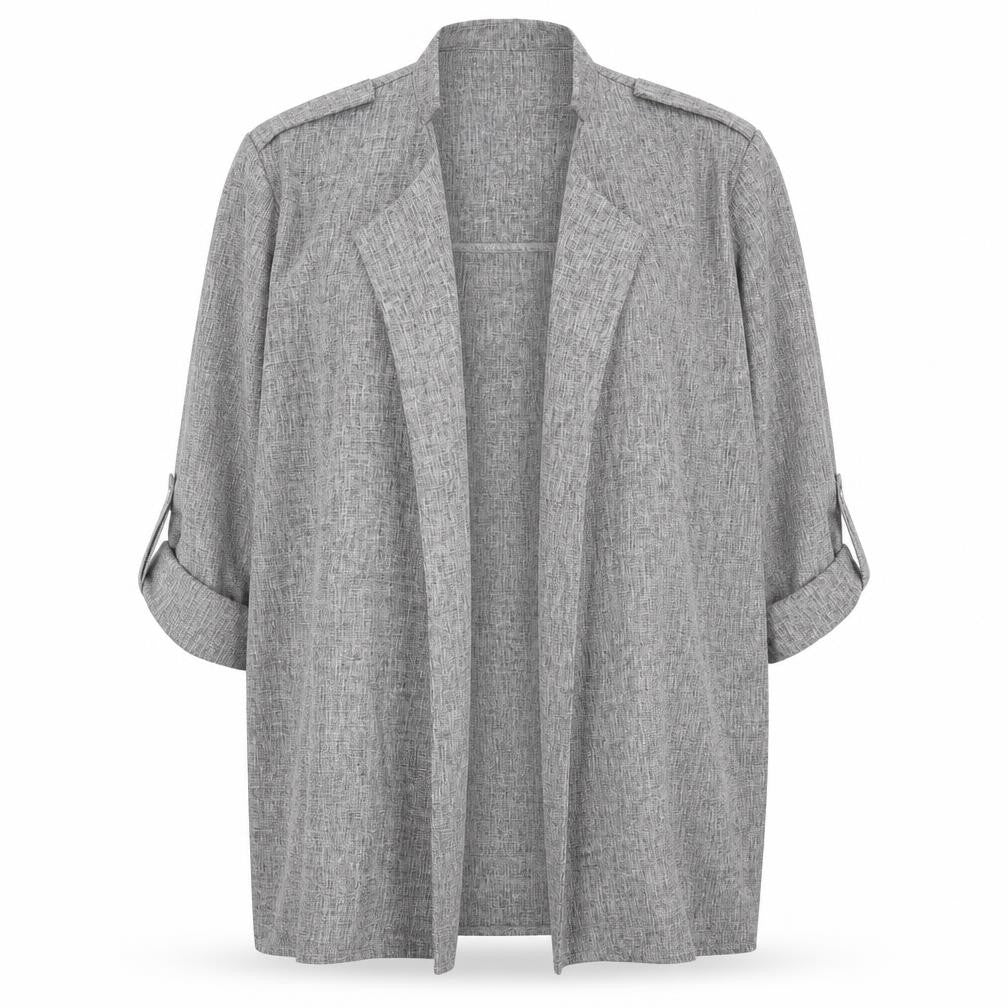New Light Womens Grey Jacket Size 3XL