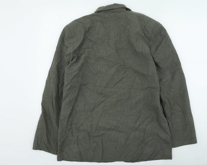 Preloved Womens Green Jacket Size 14 - Back