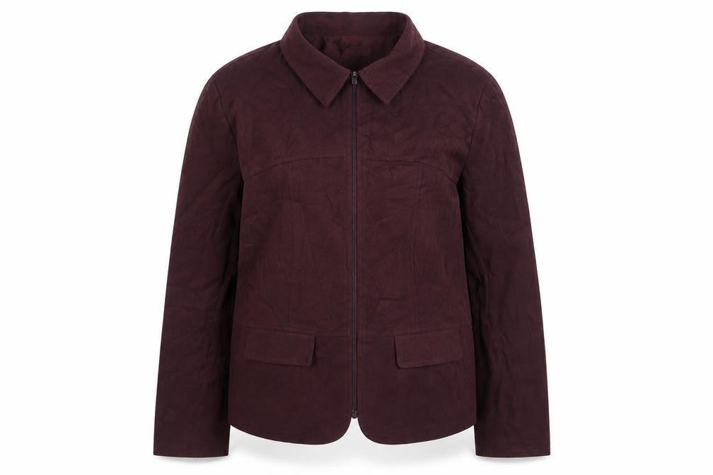 Sarah Hamilton Womens Purple Jacket Size 14